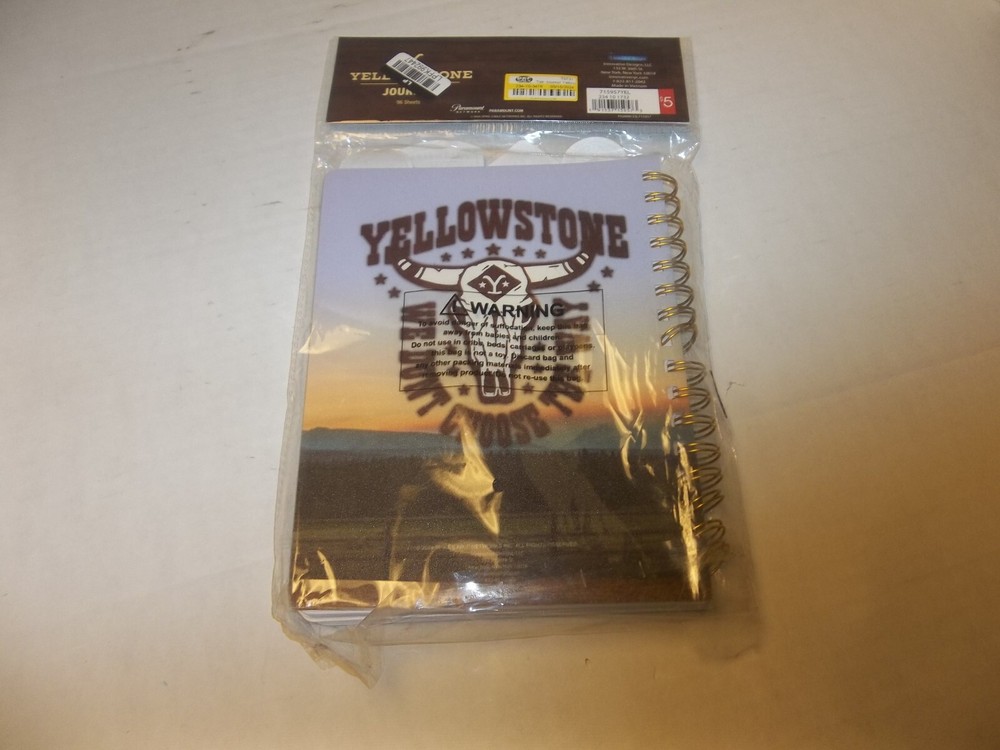 New Yellowstone Beth Dutton Spiral-Bound Journal 96 Sheets