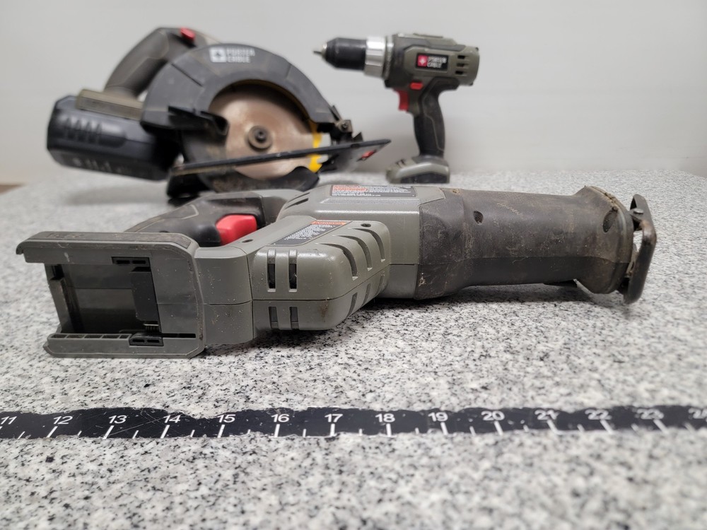 Porter Cable 18V NiCD Cordless Power Tool Combo Set