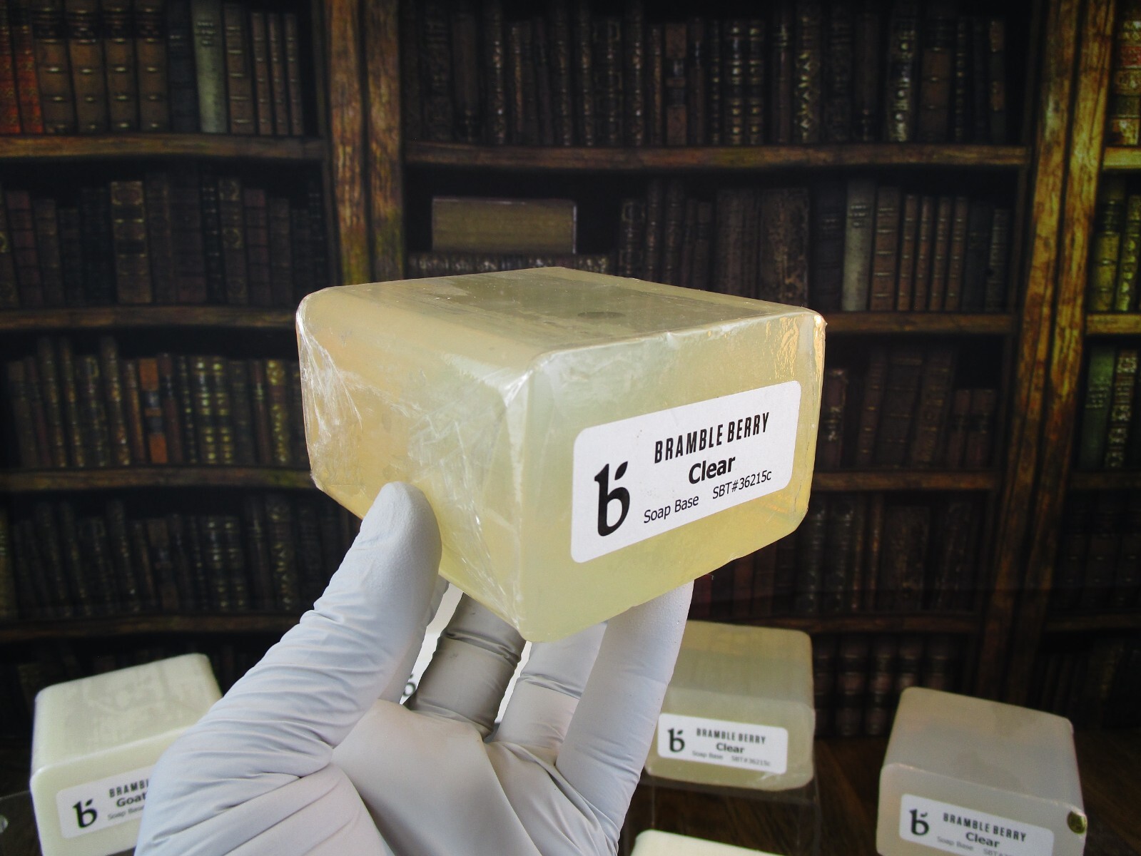 Lot of 7 ASSORTED & SEALED - BRAMBLE BERRY SOAP BASE - Goat's Milk, Clear, White