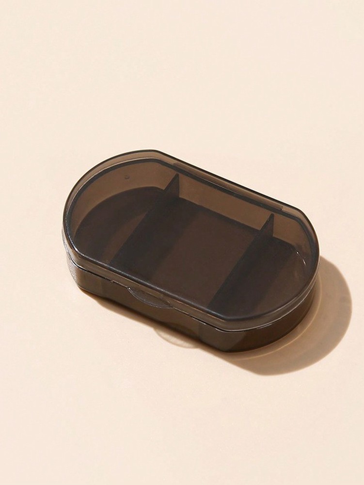 4pc Mini Portable Multi-Compartment Pill Box, Small Pill Case For Outdoor
