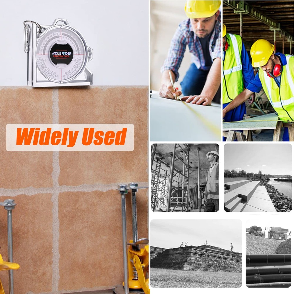 Angle Finder Inclinometer Protractor Magnetic Angle Finder Angle Measuring To...