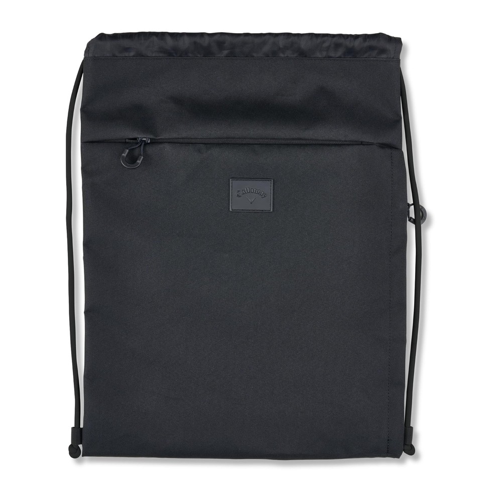 Callaway Draw String Backpack, Black