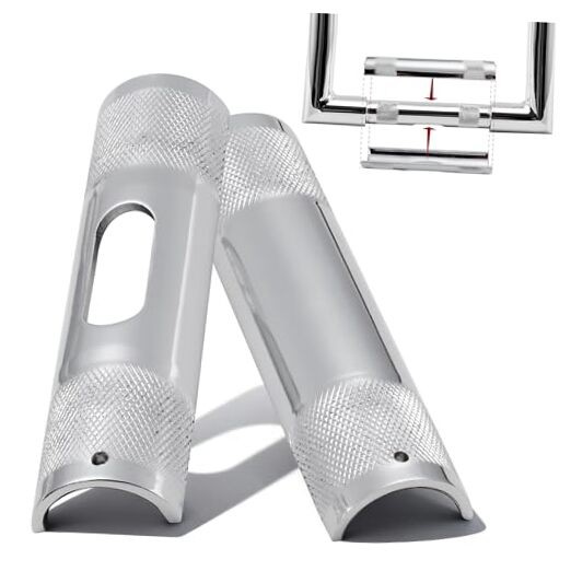 Handlebar Riser Adapter handlebar shim changing mounting diameter from 1 Chrome