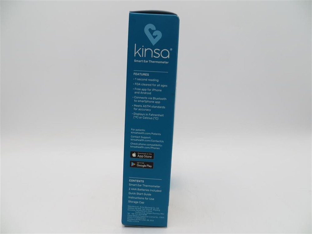 Kinsa KET-005 Smart Ear Bluetooth Thermometer