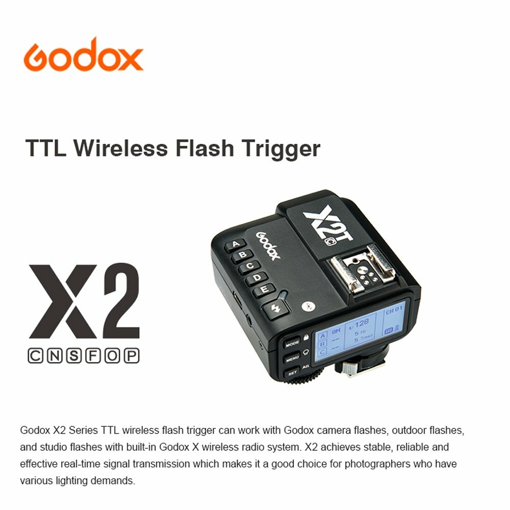 Godox X2T-N Transmitter Trigger TTL 2.4G Bluetooth Mobile For Nikon Camera Flash