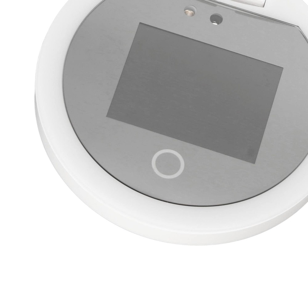 Mirror Sunscreen Testing with Adjustable Brightness, 2X Magnification Travel ...
