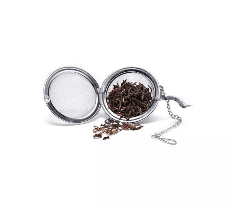 2 Pack- Stainless Herb Infuser Ball -(Extra Fine Mesh) Secure Locking