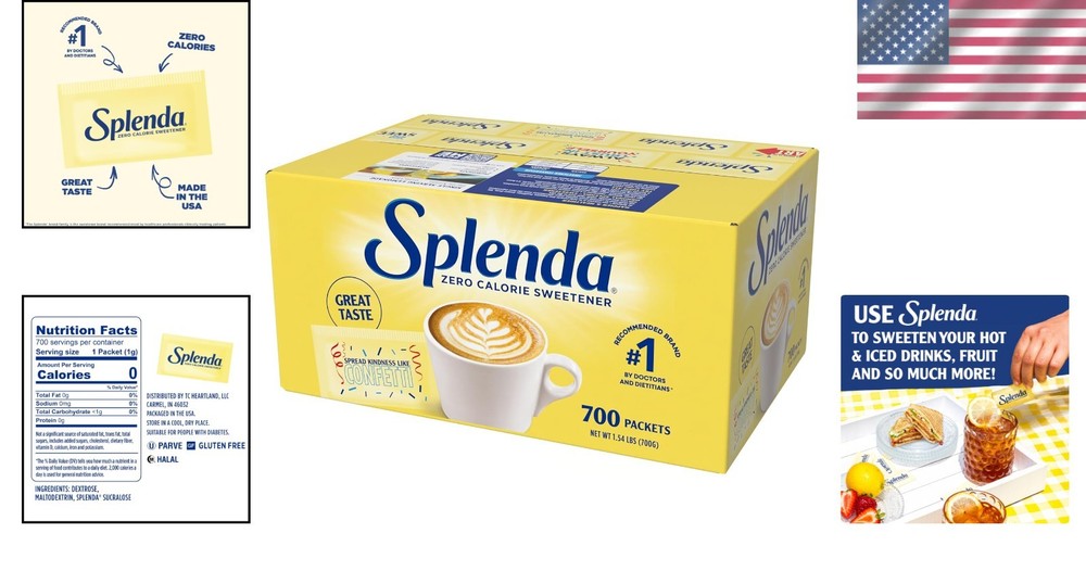 Zero Calorie Sweetener, 700 Count Packets