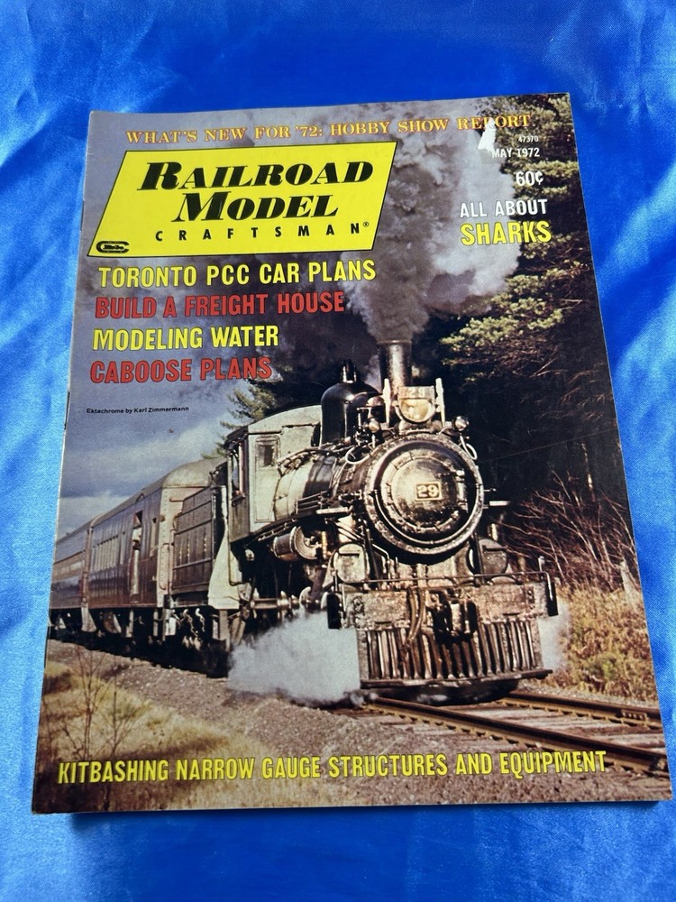 Model Railroader Magazine MAY 1972