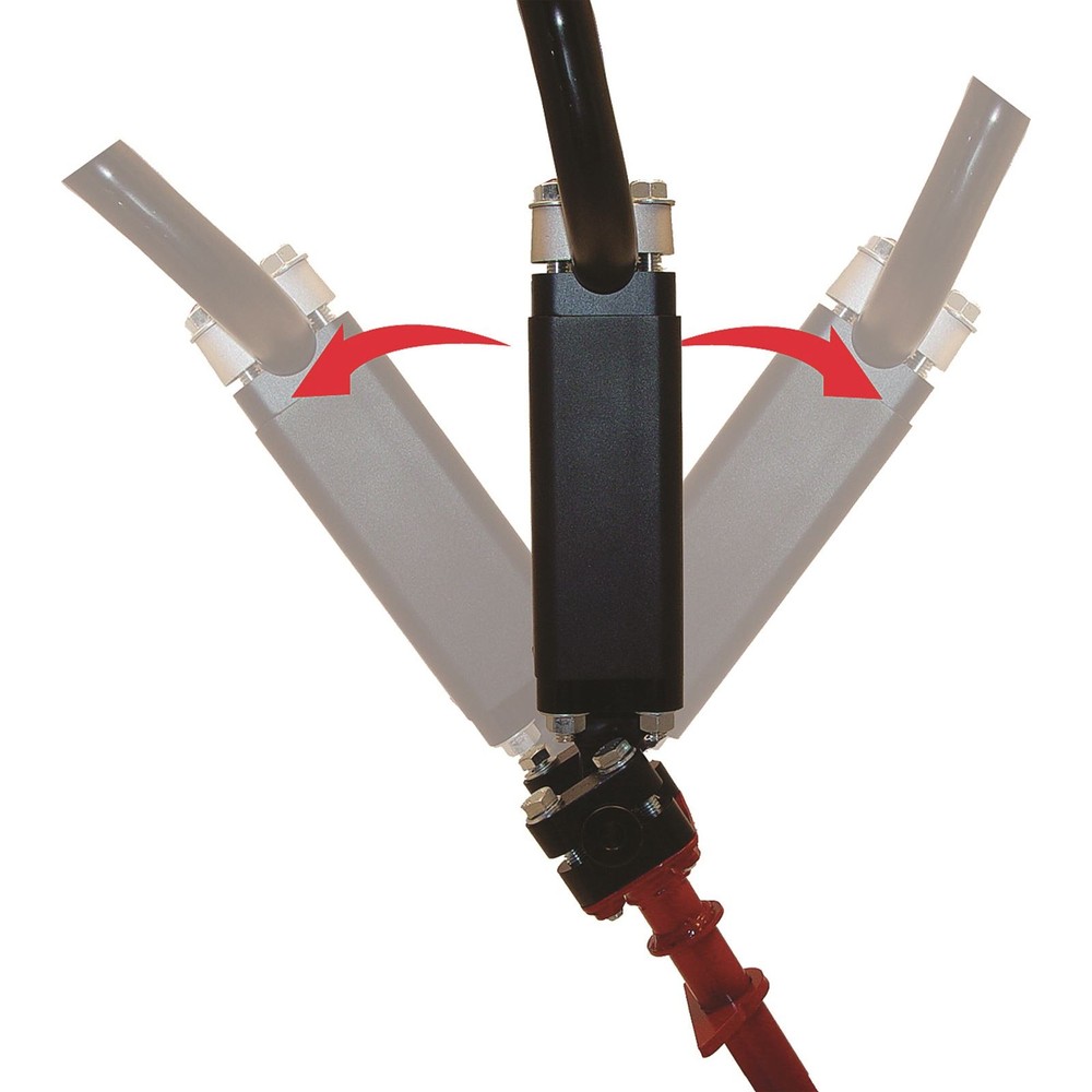 Powermadd 3" Universal Pivot Riser Adapter 45400