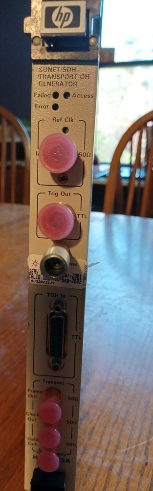 HP Agilent/Keysight E1673A Sonet/SDH Transport Overhead Generator Plug-In Module