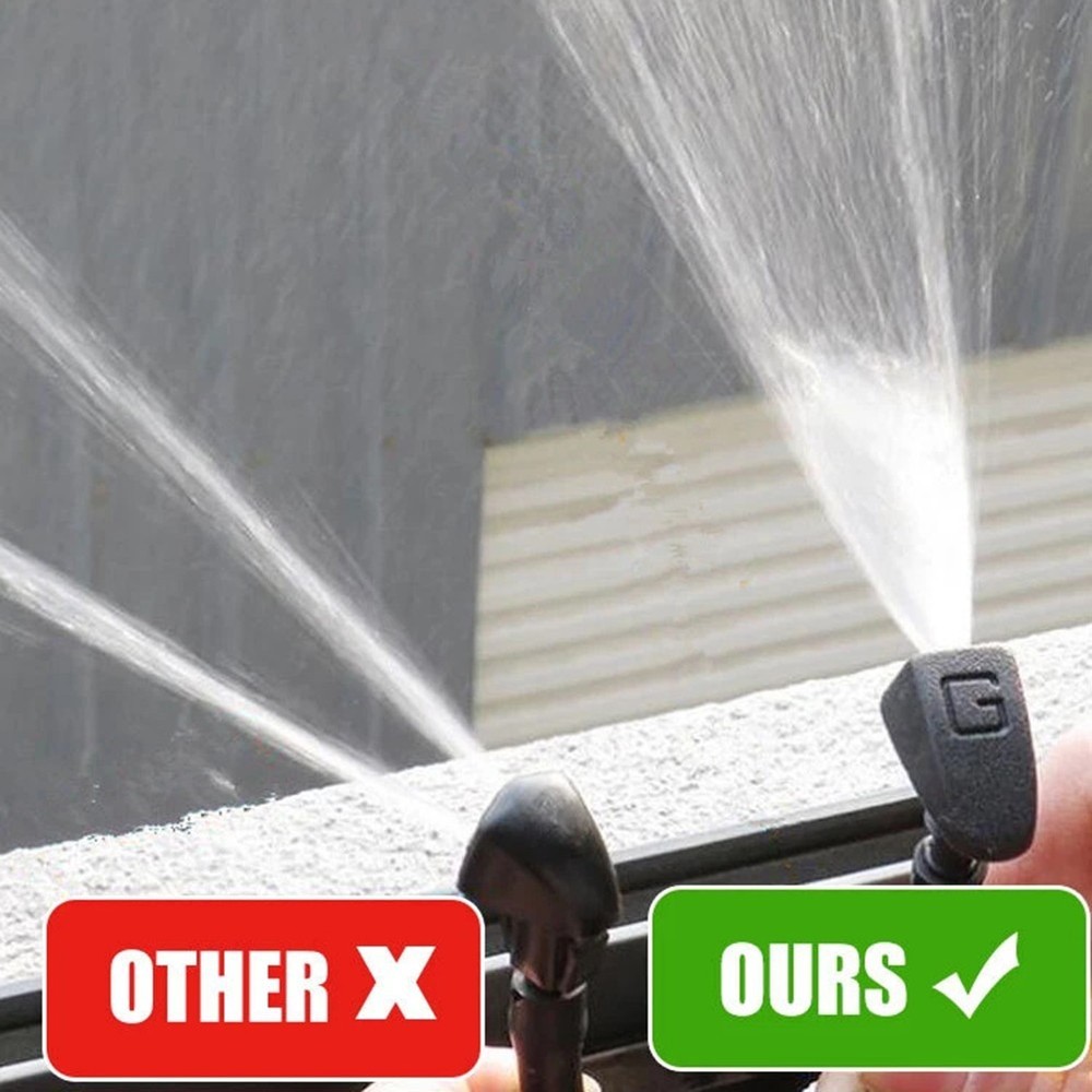 Spray Kit 360?? Adjustable Easy Installation Large Area Coverage Car Maintenance
