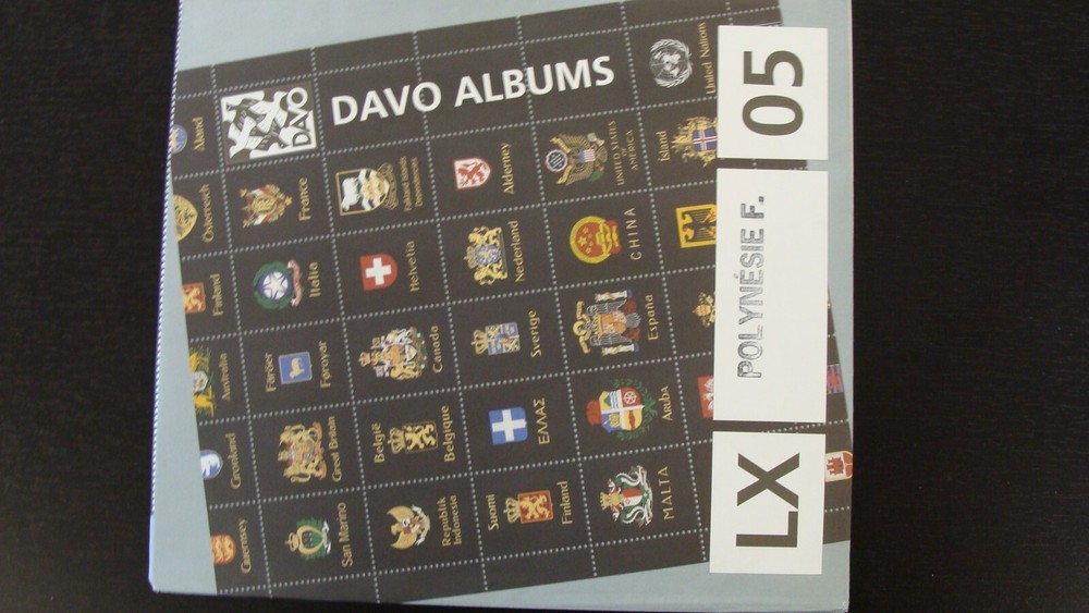 DAVO LUXE HINGLESS SUPPLEMENT FRENCH POLYNESIA 2005  FREE SHIPPING