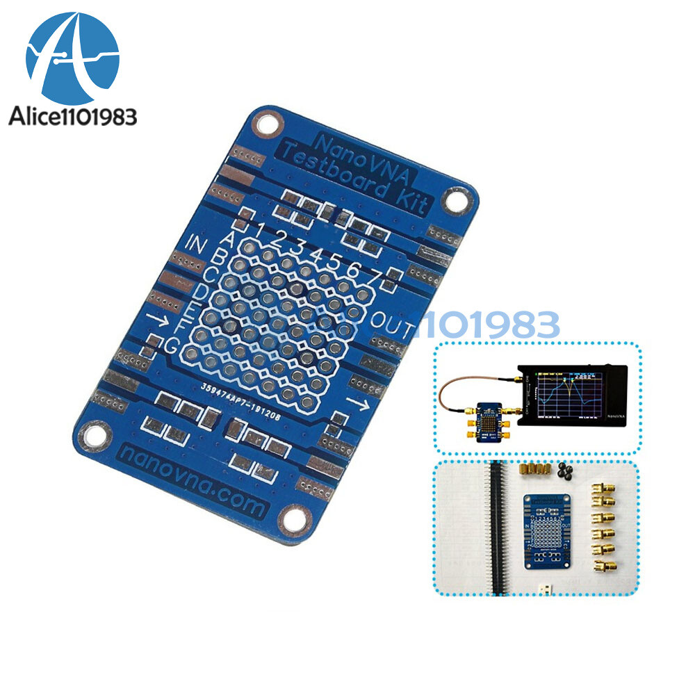 NanoVNA Testboard Vector Network Analysis Test Board Demo Demonstration Board