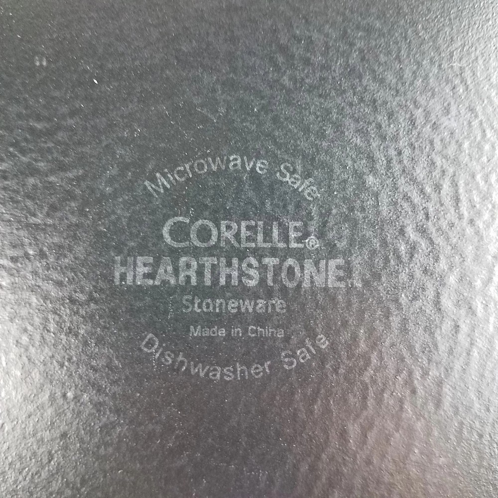 Corelle (Corning) Hearthstone CUMIN ORANGE Dinner Plate