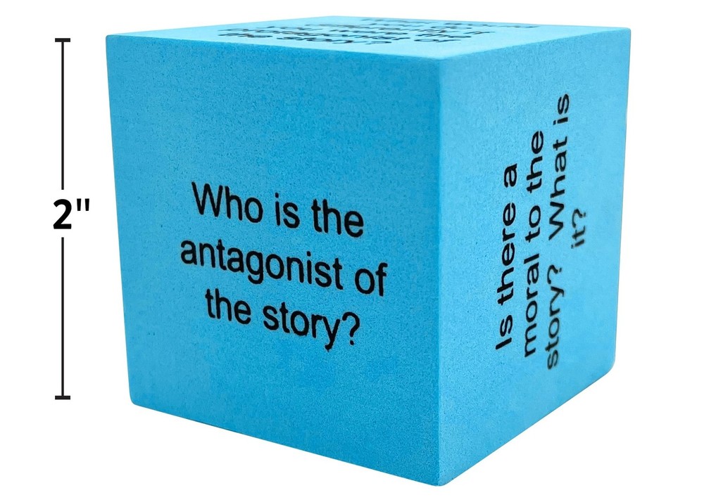 Reading Comprehension Foam Cubes (TCR20634)