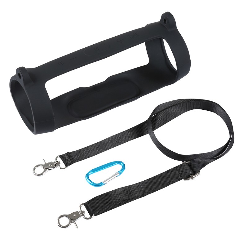 forJBL CHARGE ESSENTIAL Speaker Protective Silicone for Case with Shoulder Strap