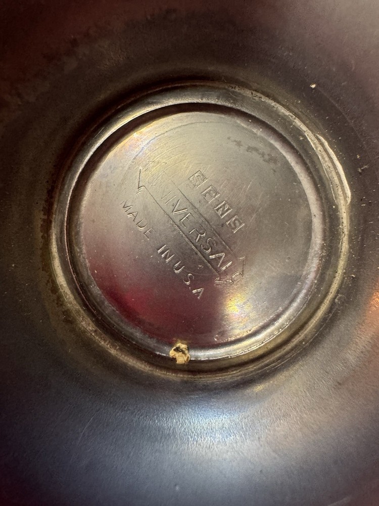 vintage, silver-plated lidded sugar bowl,