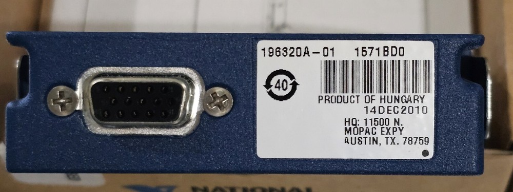 National Instruments NI 9892 two SD Card Memory Module