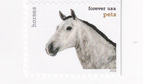 STAMP US SCOTT 5123 "Pets, Horses" FOREVER 2016 MNH