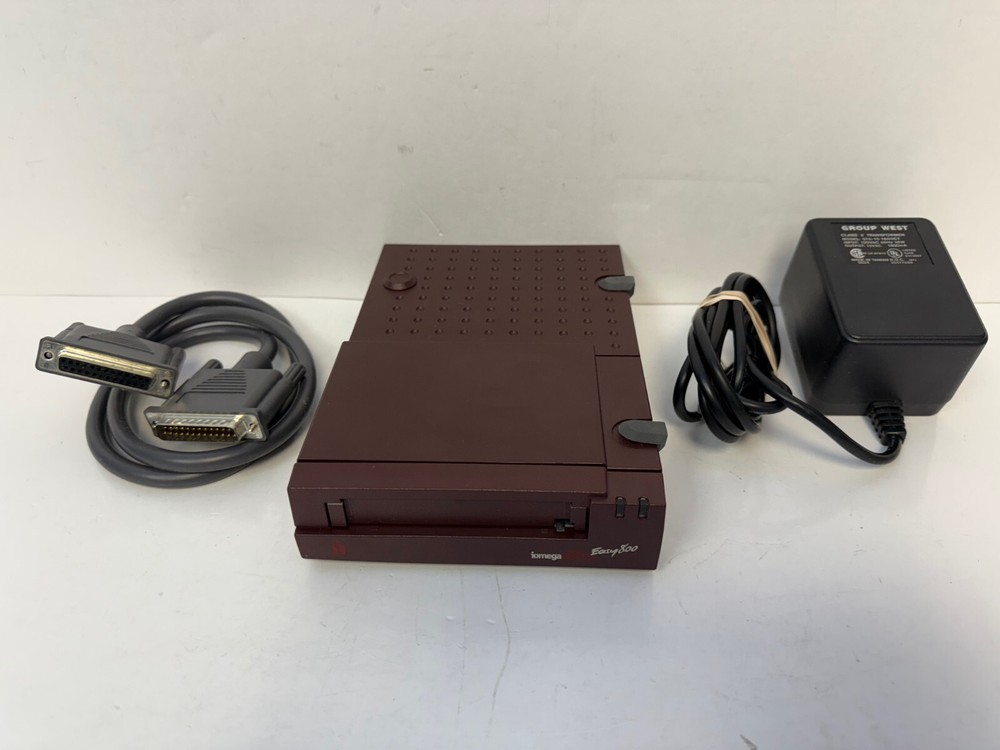 IOMEGA DITTO EASY 800 IO-PX3 TAPE BACKUP & BACKMASTER SOFTWARE   AS-IS