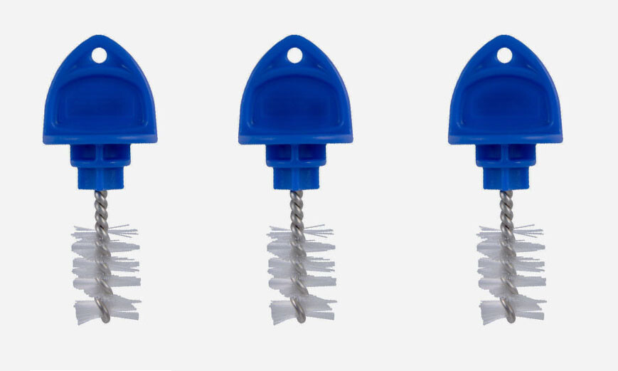 3 pk - Plug Draft Beer Clean Cap Tap Faucet Brush Sanitary Taproom Tool