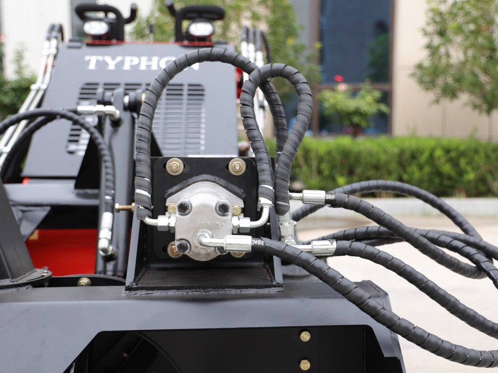 Snow Blower mini skid steer loader attachments for TYPHON STOMP skidsteer\