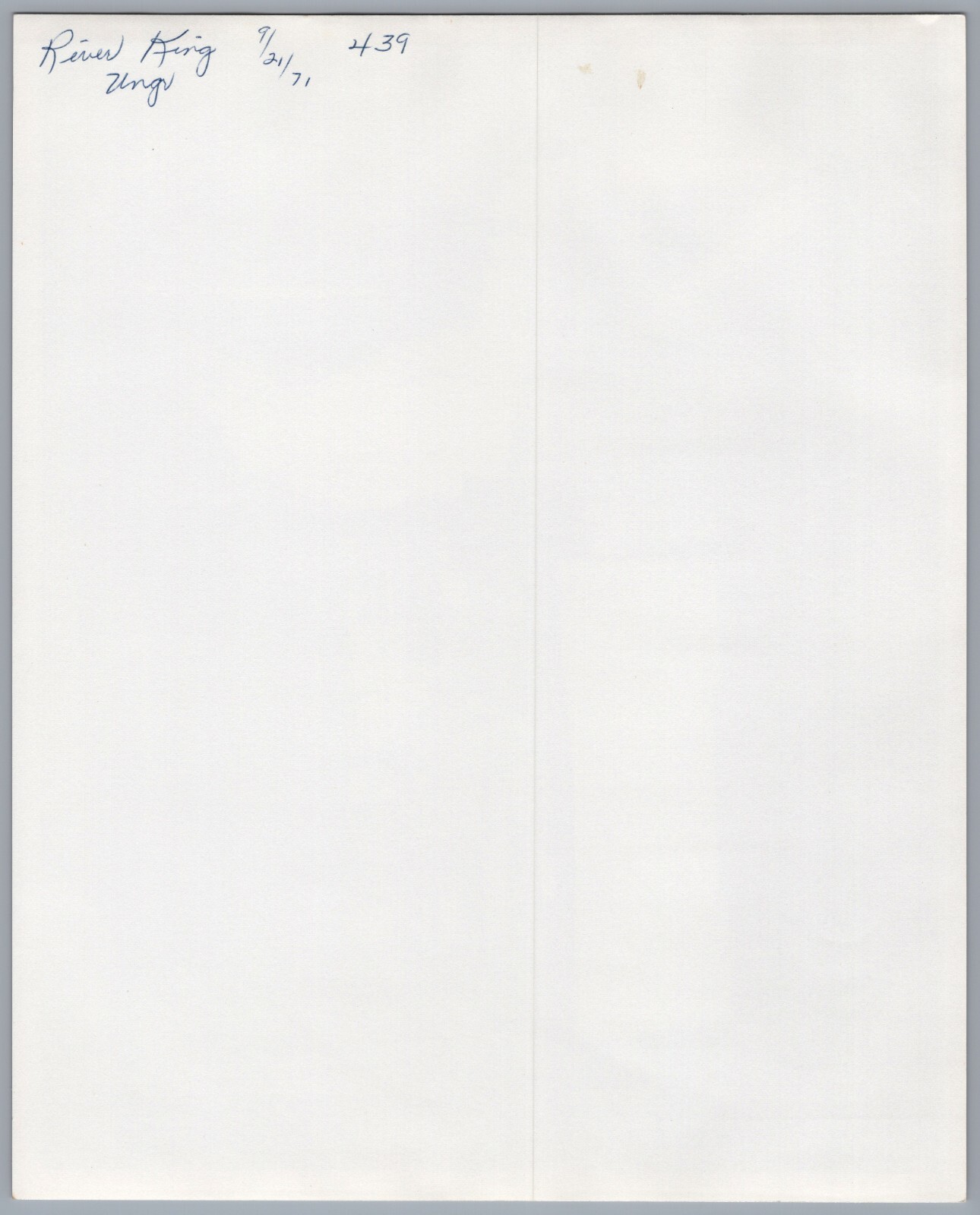 1971 Peabody Coal Company River King Mine Illinois 8x10 Photo Office 7556