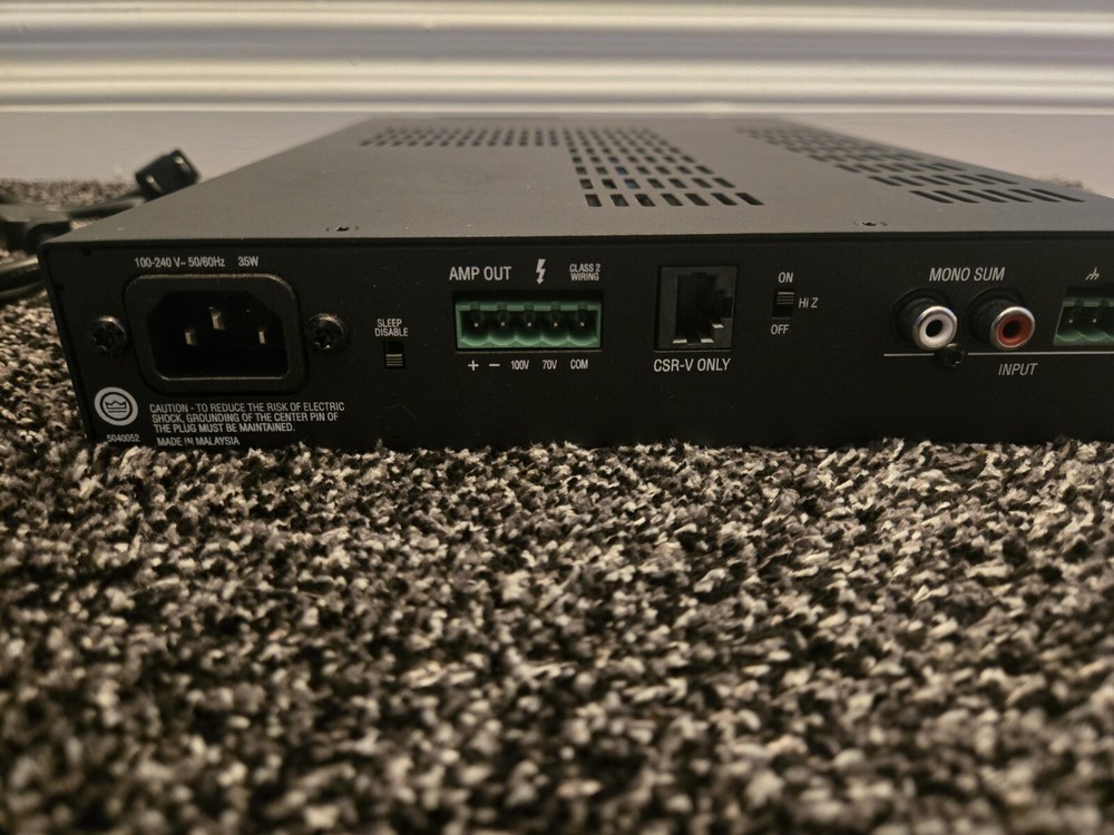 JBL CSA 180z Power Audio Amplifier