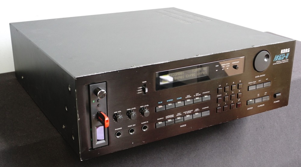 KORG DSM-1 Rare 80's Digital Sampling Synthesiser 3U Rack Mount Module