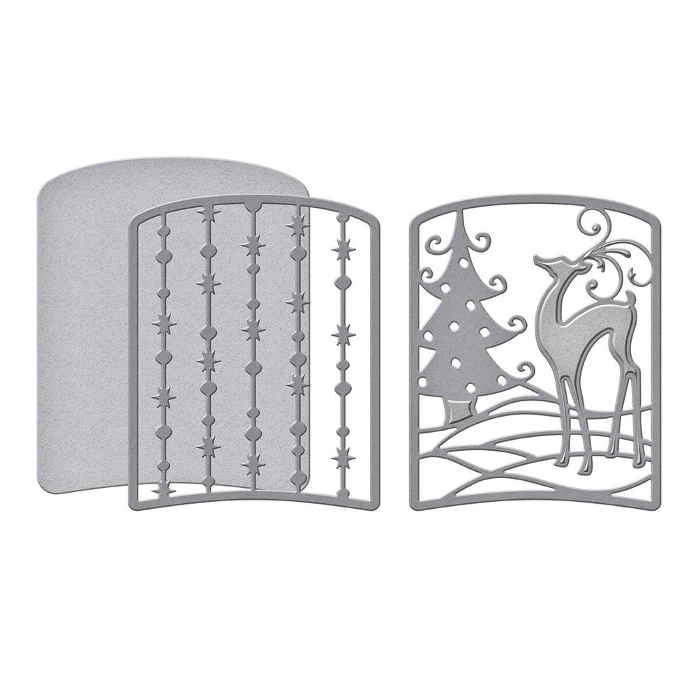S41005 Shapeabilities Dies-Holiday Cabinet Inserts