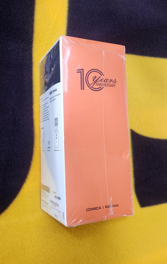 Comica RGB Umic USB Microphone for iPhone Android laptop Computer New Sealed