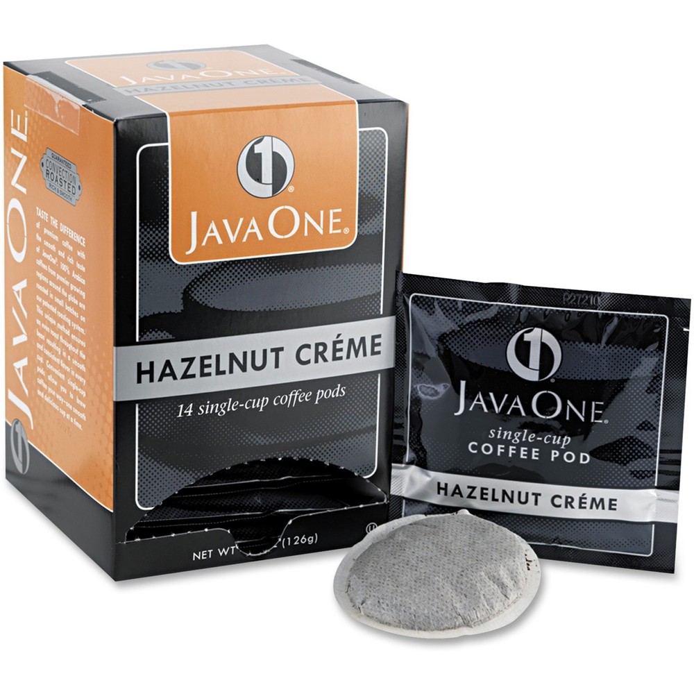 Java Trading 70500 Hazelnut Creme Coffee Pods 14 Count