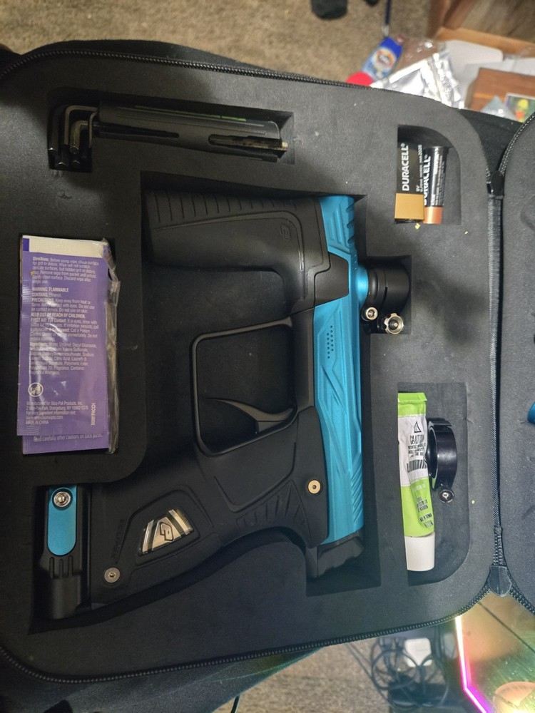 Planet Eclipse GTEK 170R Paintball Marker Electronic Used Blue