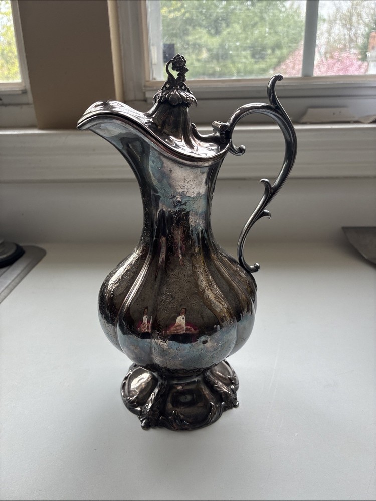 Vintage Reed & Barton Teapot/Covered Water Pitcher