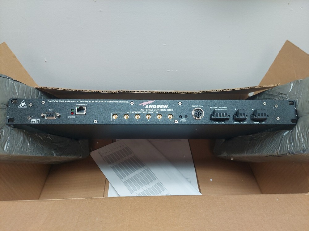 NEW COMMSCOPE ANDREW ATC300-1000 RACKMOUNT TELETILT CONTROLLER Interface Setup