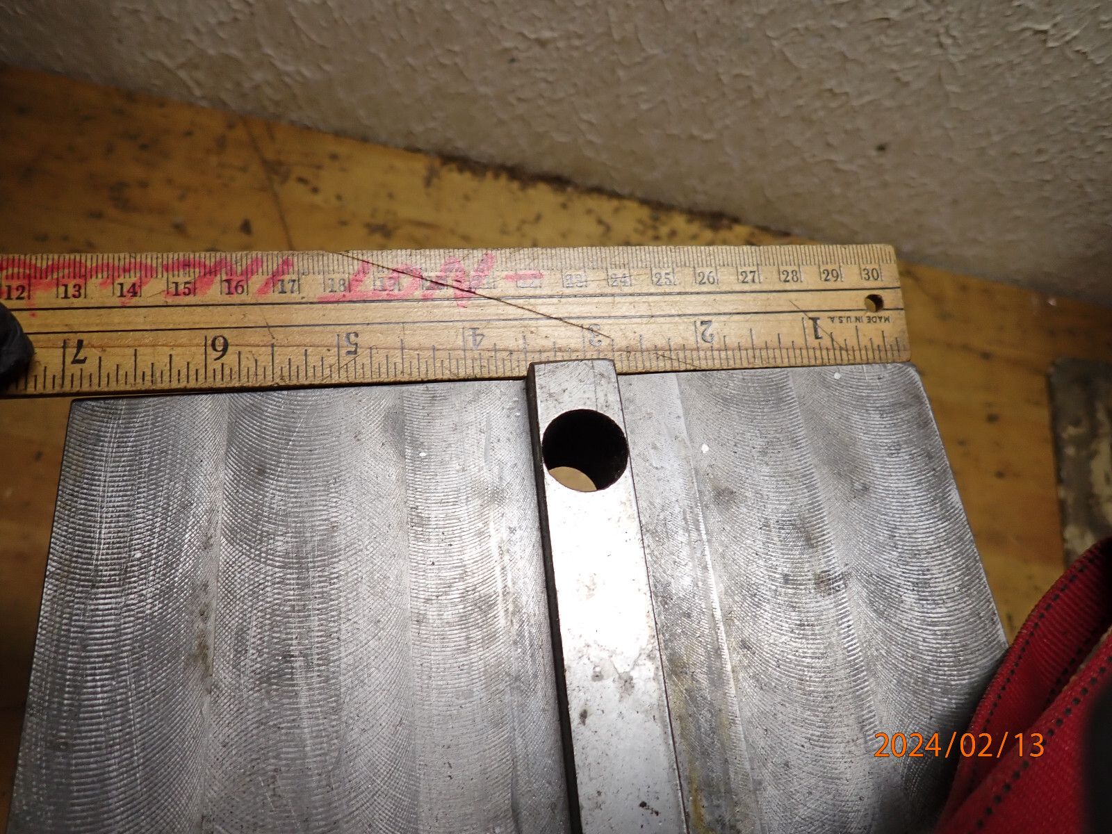 LOT A20 MACHINIST ANGLE PLATE WITH KEY WAY AND 1/2-13 HOLES POSSIBLE SUBURBAN