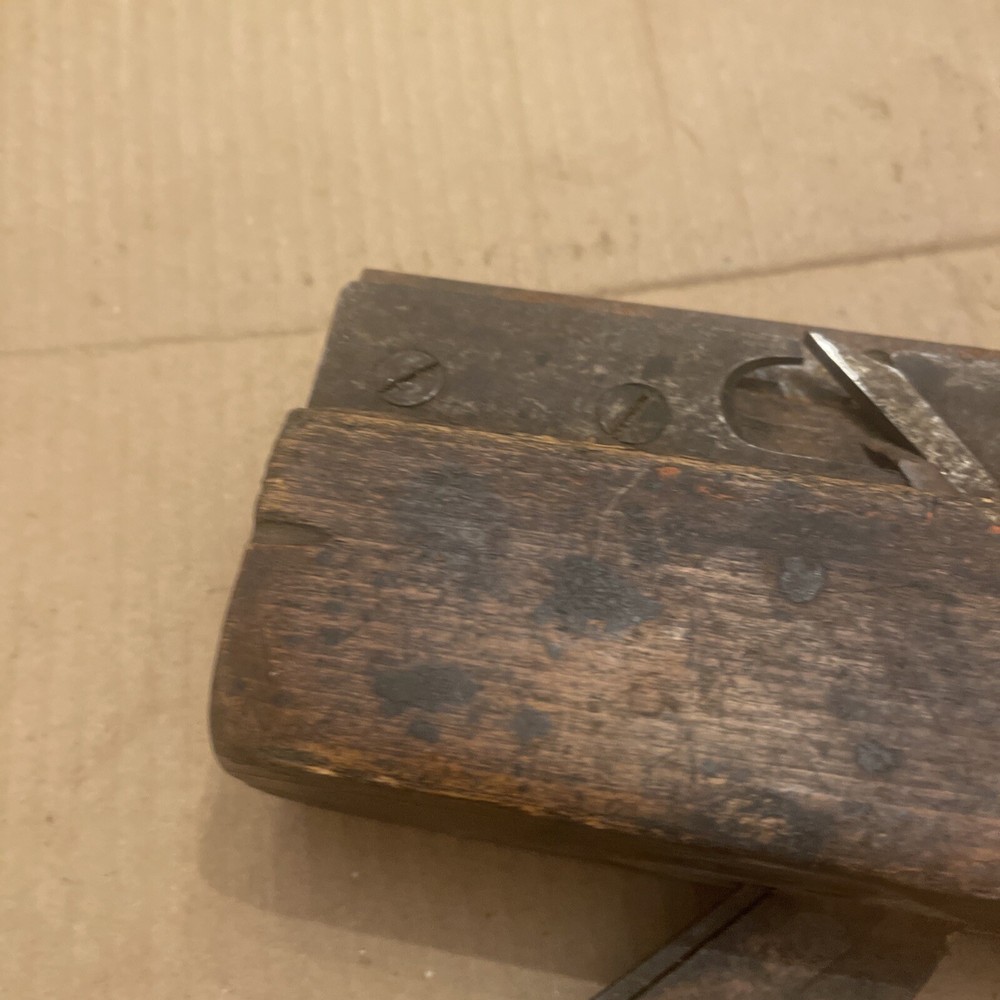 Double Cutter Box Plane Vintage