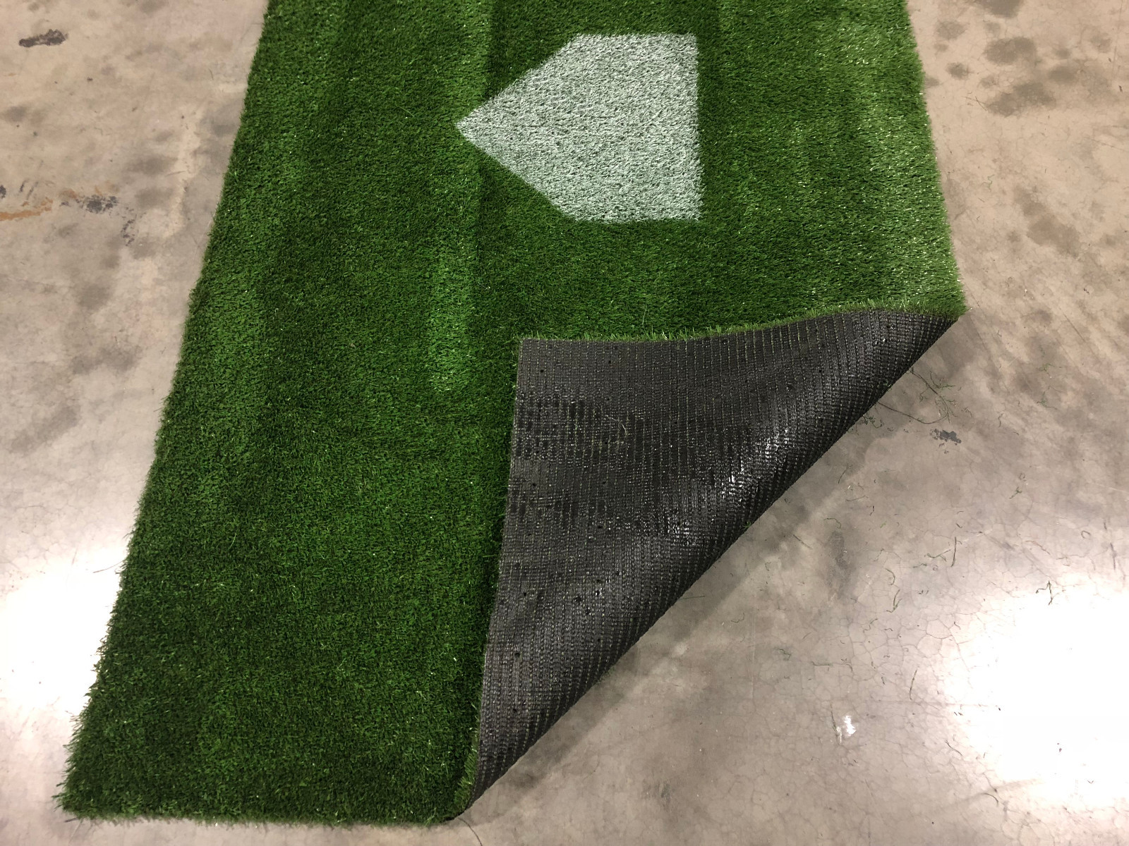 60 in x 92 in Grass Turf Baseball Softball Batting Cage Practice Hitting Mat