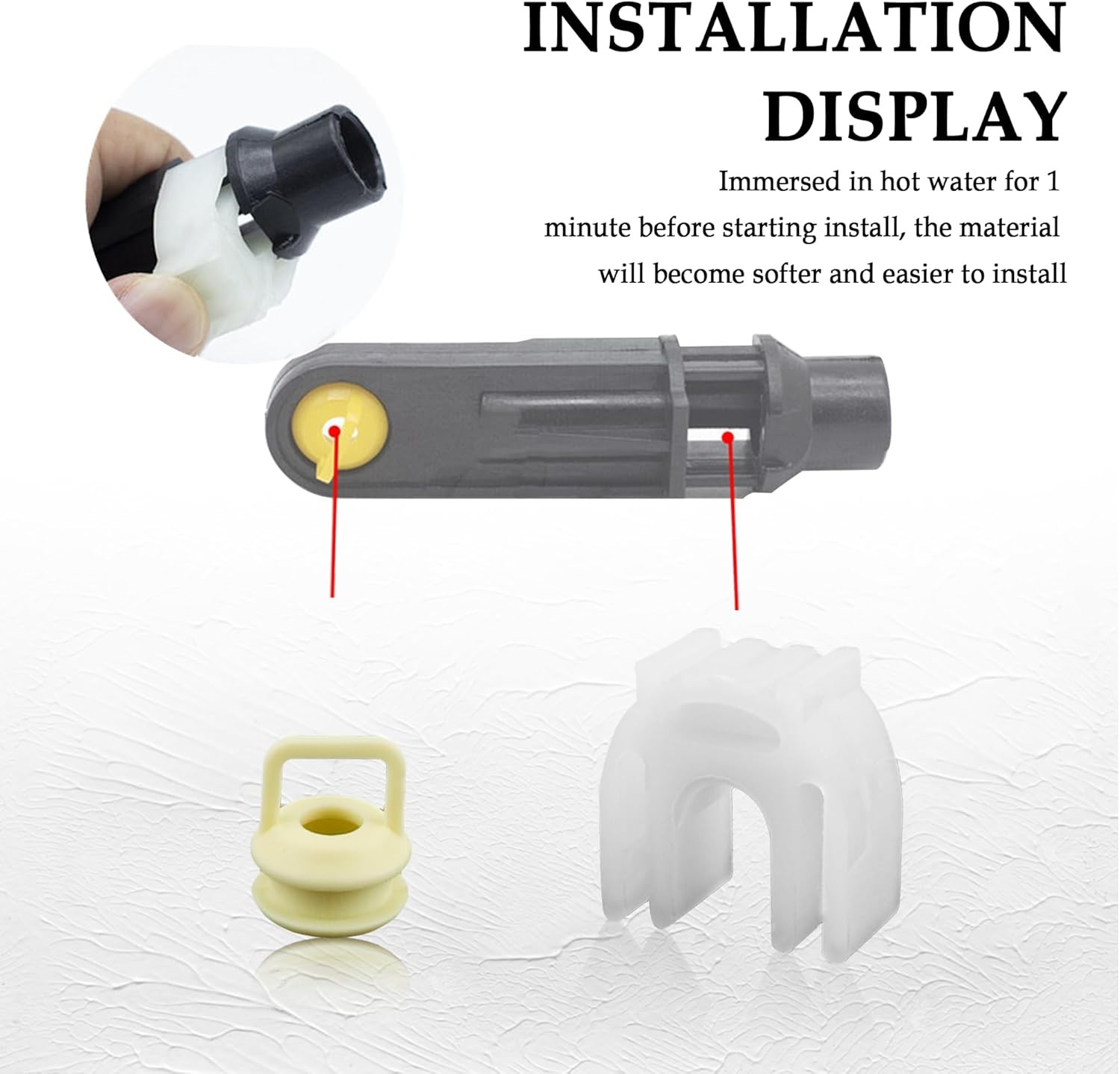Transmission Shift Cable Bushing, Shift Linkage Repair Kit with Shifter Bushing