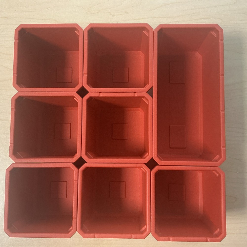 Genuine Bins Milwaukee organizers Packout Boxes