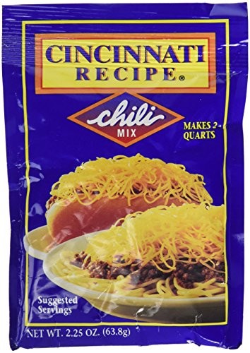 Cincinnati Chili Mix Packets, Pack of 18