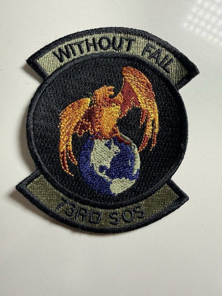 USAF 73rd Special Operations Squadron (SOS) - “WITHOUT FAIL” - US Military Patch