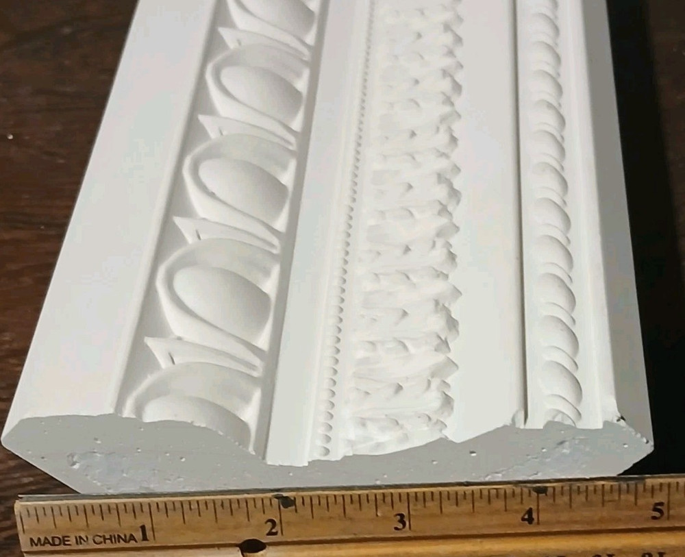 Unique Ornate Vintage Plaster Molding, Architectural Elements - Samples.