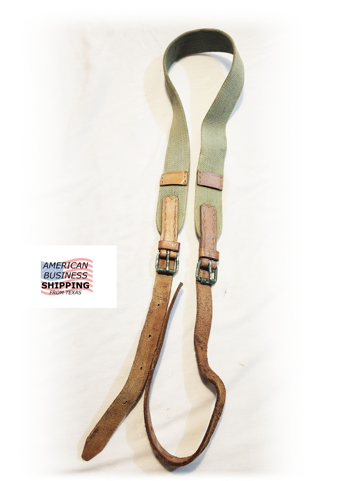 Authentic PPSH 2-point Sling PPS 43 PPSH 41 Polish Soviet USSR era Leather