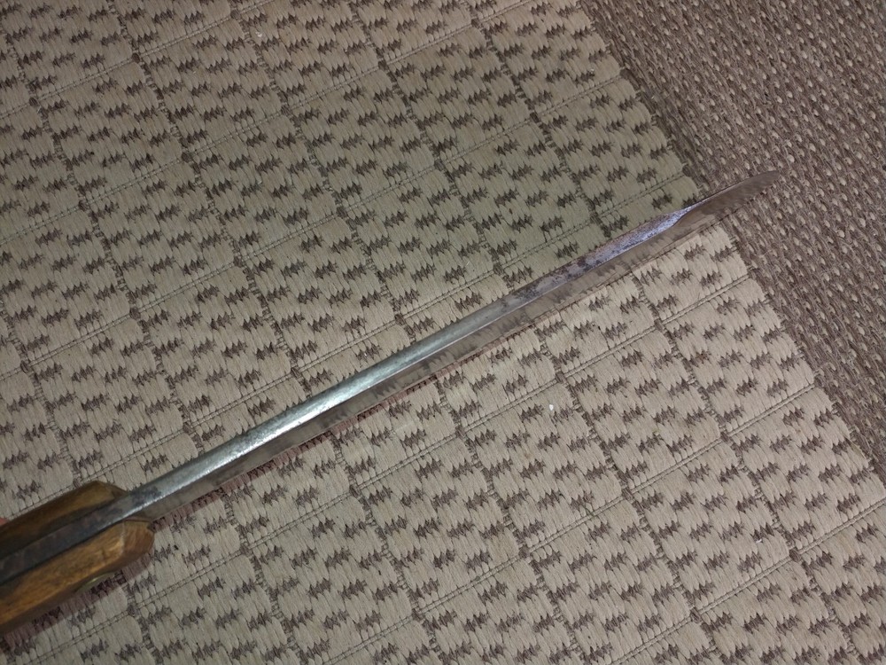 WW2 USMC Bolo Machete Chatillon NY with original handle