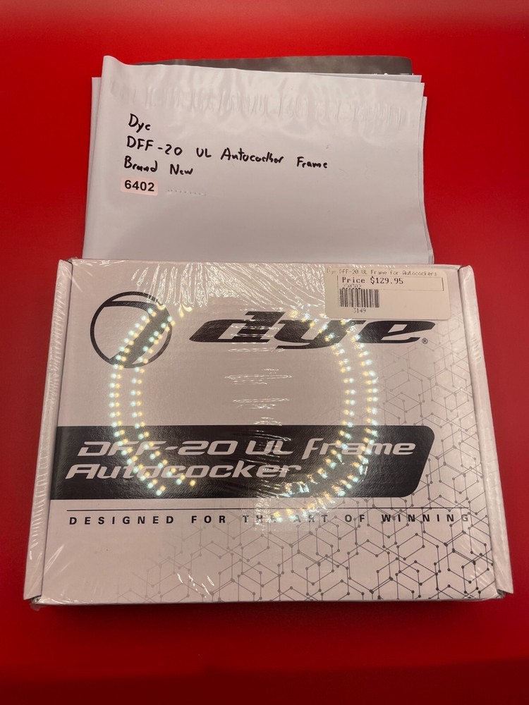 Dye DFF-20 VL Autococker Frame Brand New