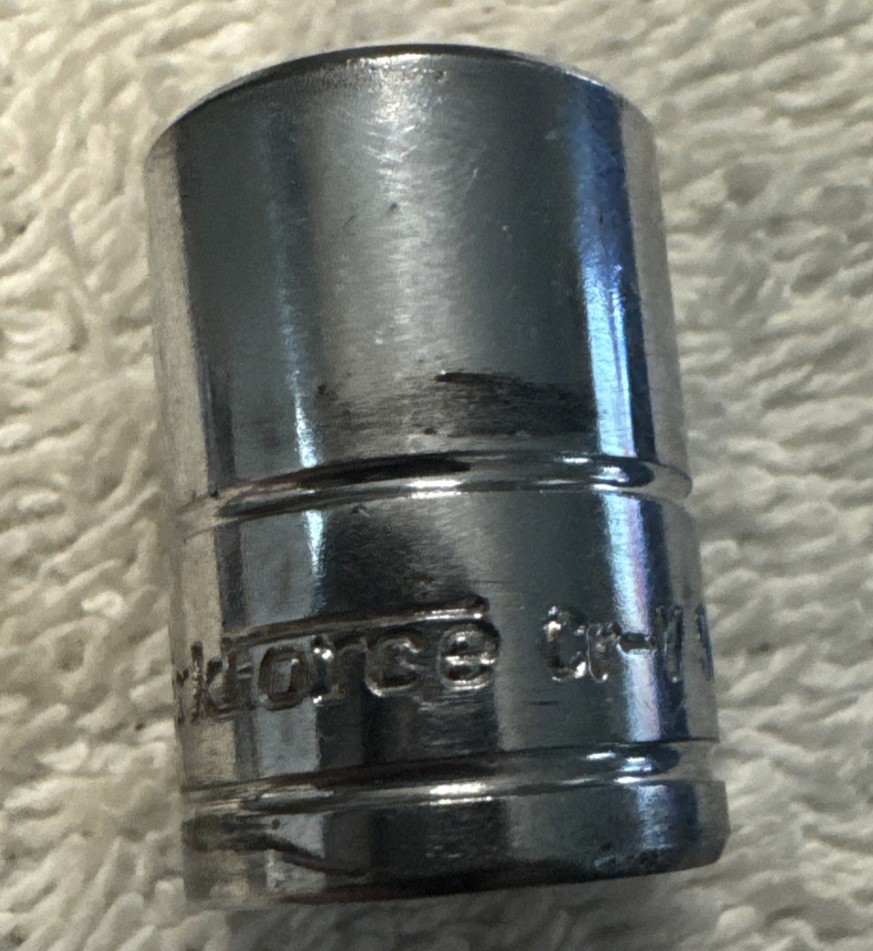 9/16" X 3/8" dr. 6 Pt. Socket ~ WorkForce ~ Nice & Sharp.