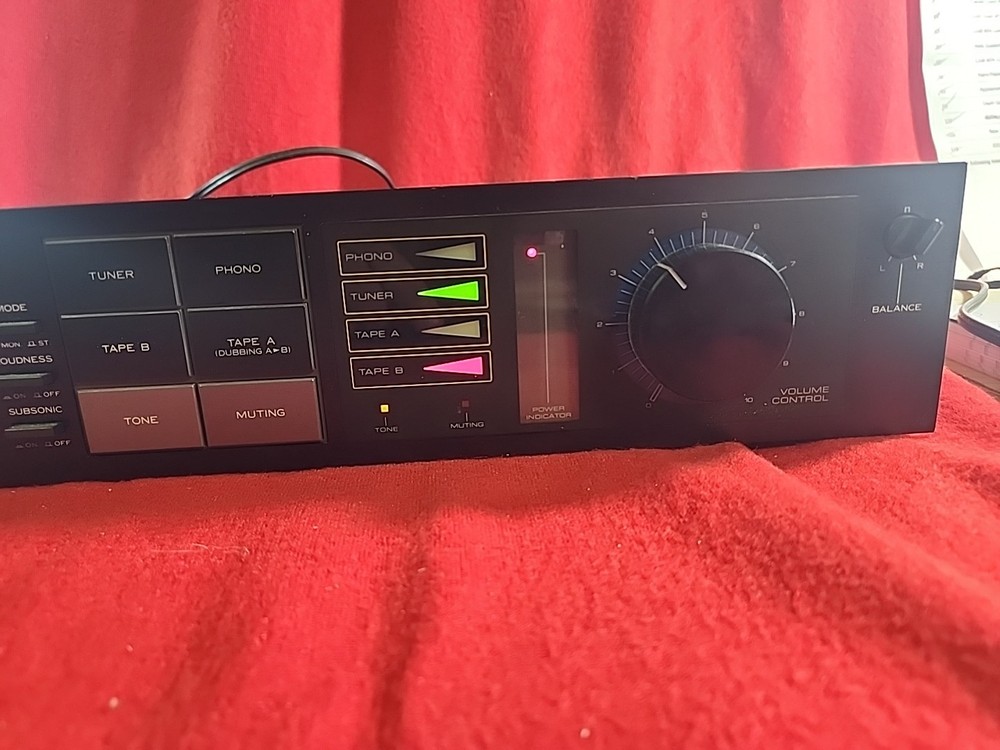 Kenwood KA-71B Integrated Stereo Amplifier Working.