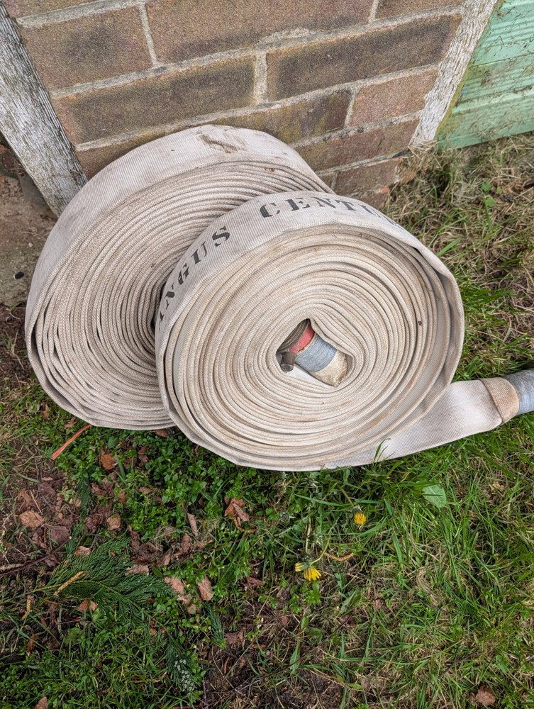2 LENGTHS FIRE HOSE